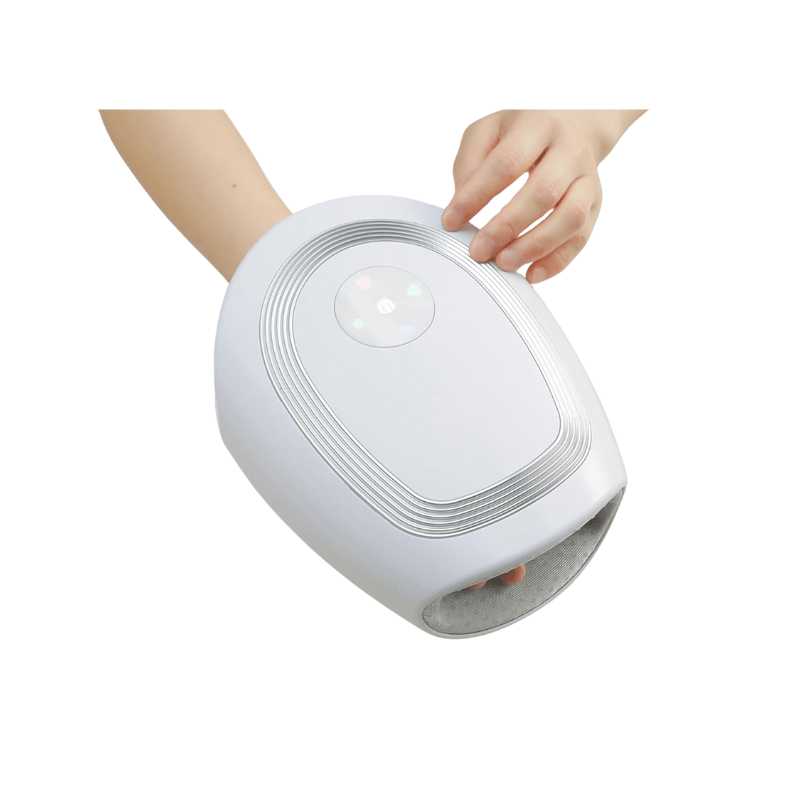 Handmassager med värme, tryck och vibration